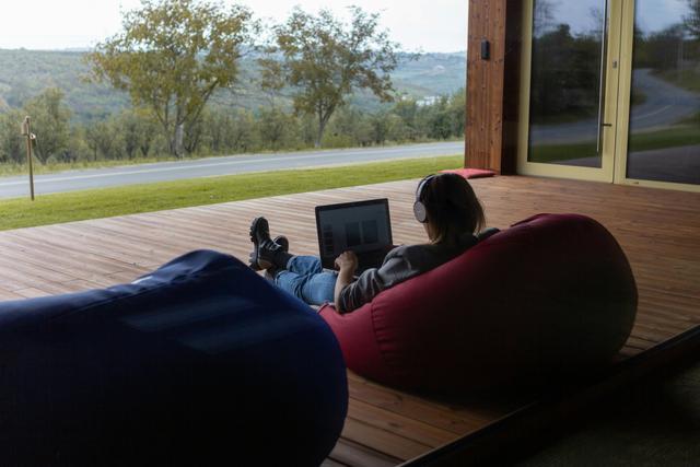 Visualisasi Interaksi Ketiga Remote Working